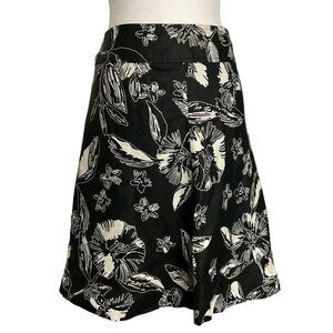 🎉 SALE Merona Black Linen A line Skirt Size 2